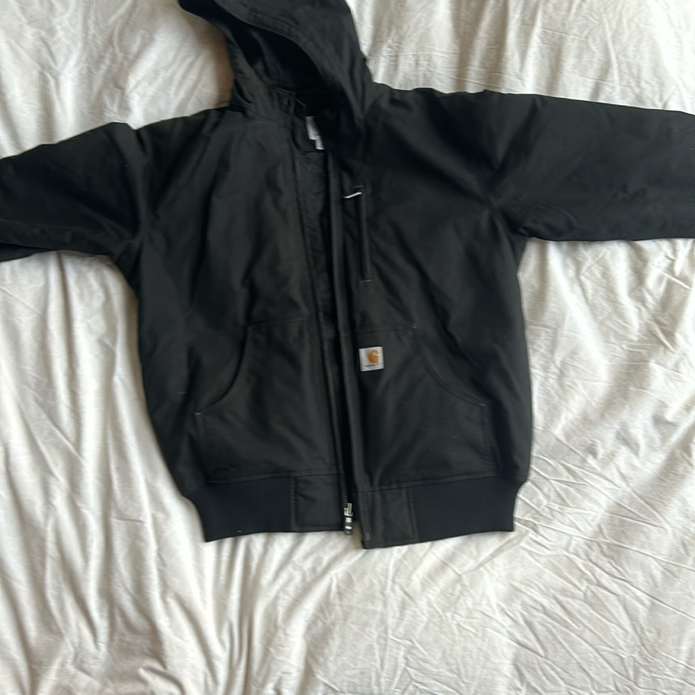 Carhartt Black Hooded Jacket